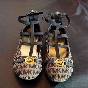 MICHEAL KORS GIRL  YOUTH JULIETTA FLATS